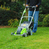 Greenworks 19-Inch 40V Cordless Lawn Mower, 4.0 AH & 2.0 AH Batteries Included 25223