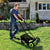 Sun Joe MJ502M Manual Reel Mower w/Grass Catcher | 20 inch